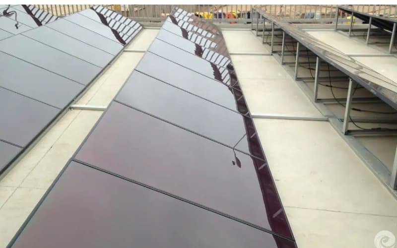 Paneles del Laboratorio Solar de la Universidad Técnica Federico Santa María